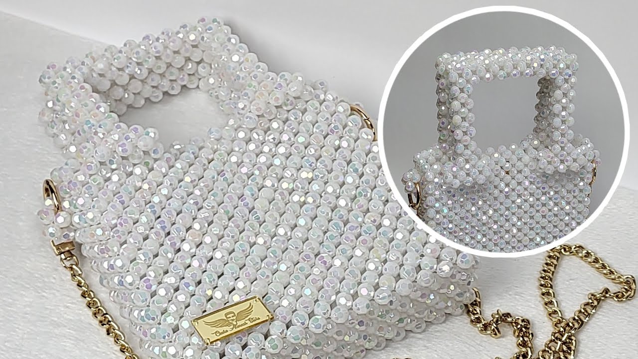 ALÇA QUADRADA PARA BOLSA DE MIÇANGAS | BEAD BAG | 