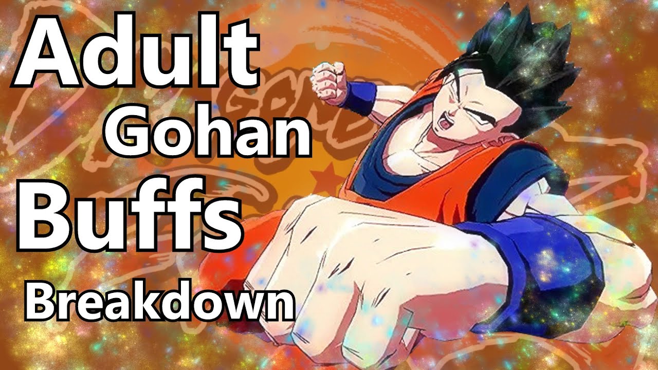 DBFZ - Exploring Adult Gohan's NEW Buffs