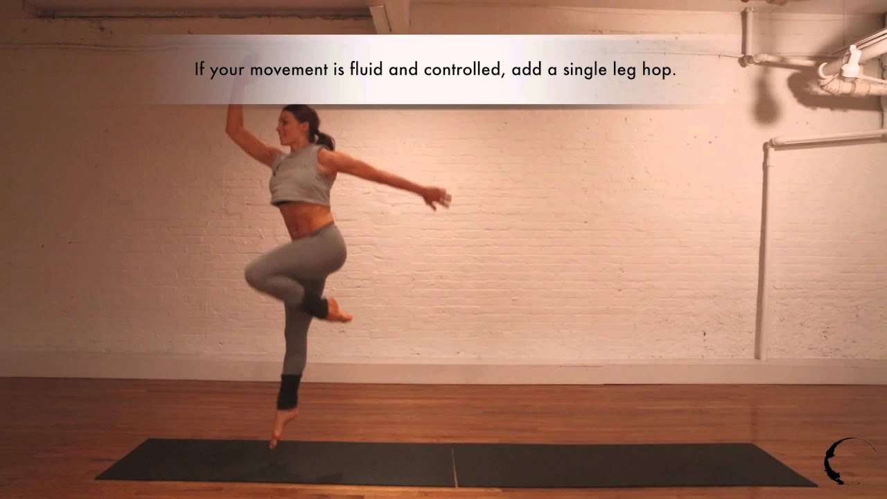 Flow Movement by Marlo Fisken: Seat Roll to Single Legged Hop (Fitness / Exercise)