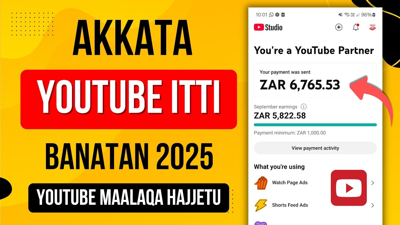 Akkata YouTube itti Banatan |How to Create YouTube Channel 2025