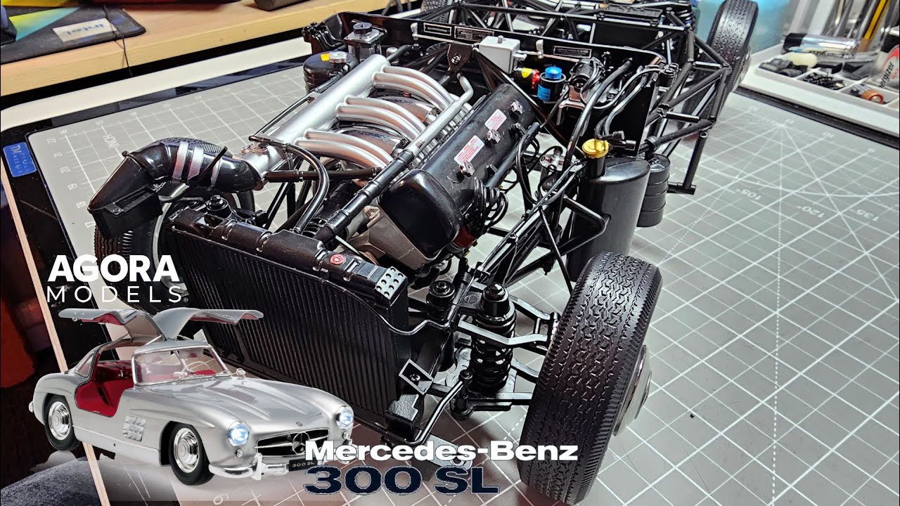 Build the 1:8 Scale Mercedes 300SL Gullwing - Pack 5 - Stages 24-35