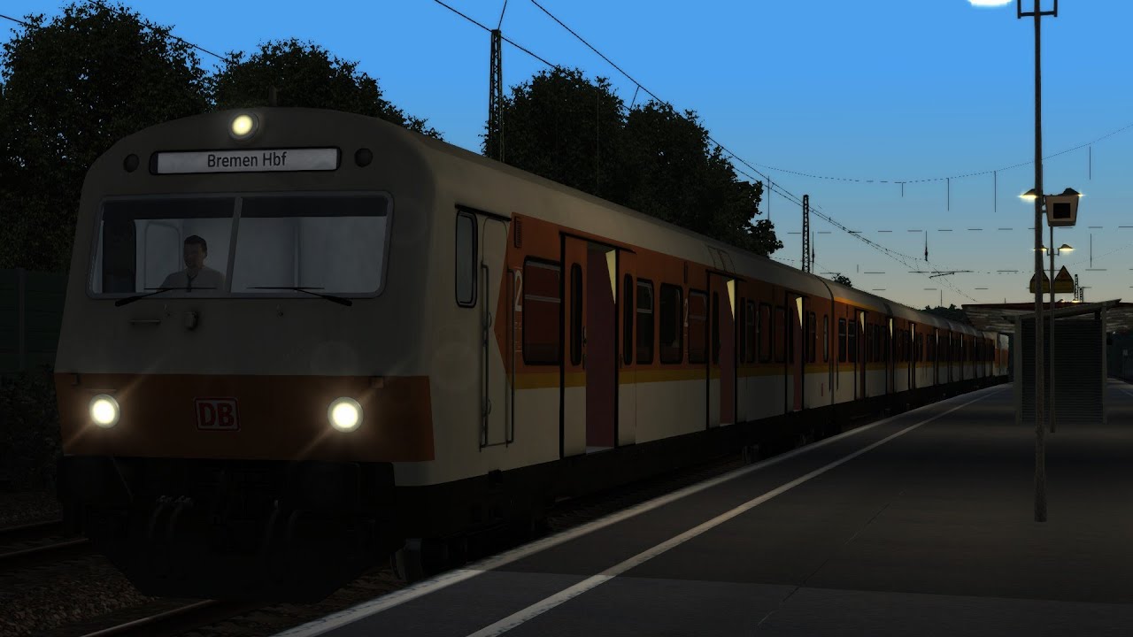 Train Simulator Classic | Führerstands-Testfahrt | PlusPack S-Bahn 80er | (R)S2 nach Bremen