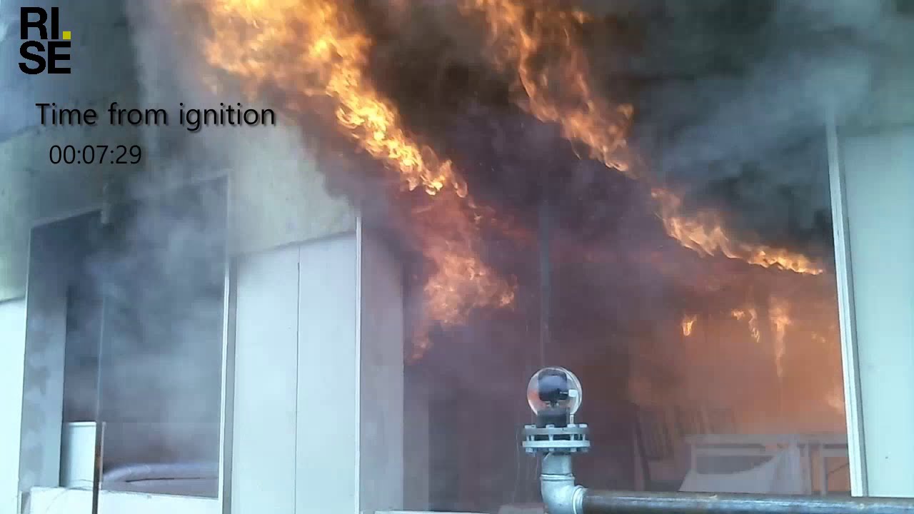Fire Safe Implementation of Visible Mass Timber in Tall Buildings - Compartment Fire Test 2