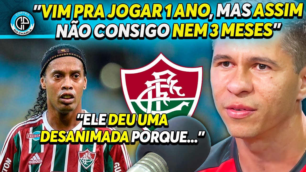 A PASSAGEM ESQUECIDA DE RONALDINHO PELO FLUMINENSE 