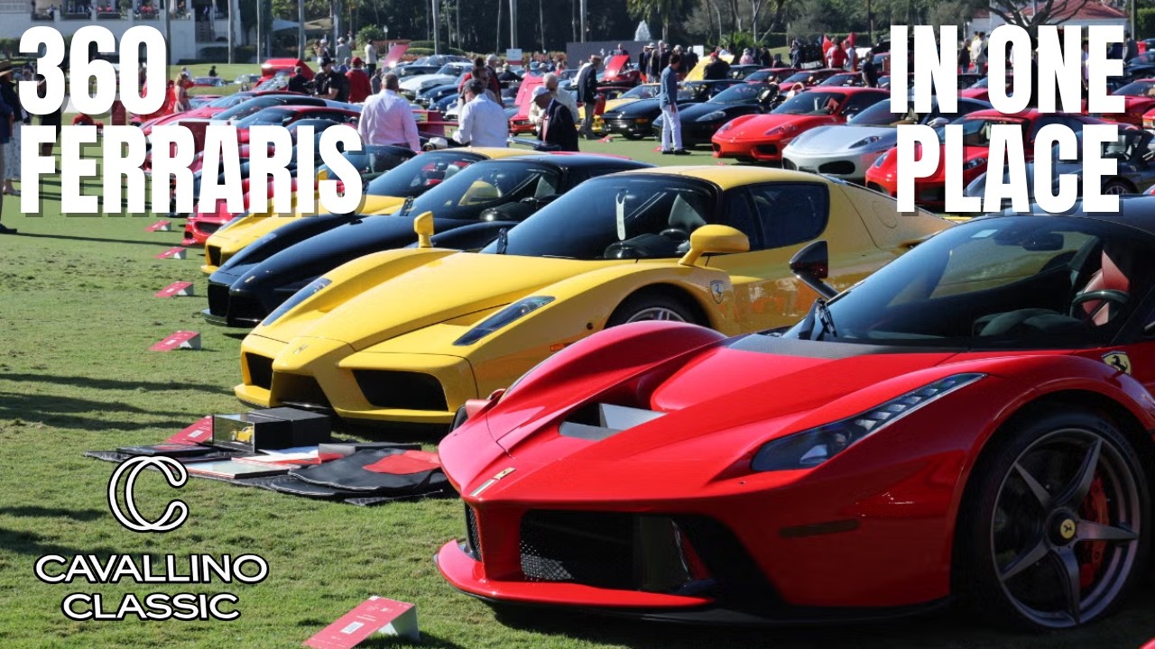 360 лучших автомобилей Ferrari соберутся на Cavallino Classic 2026.