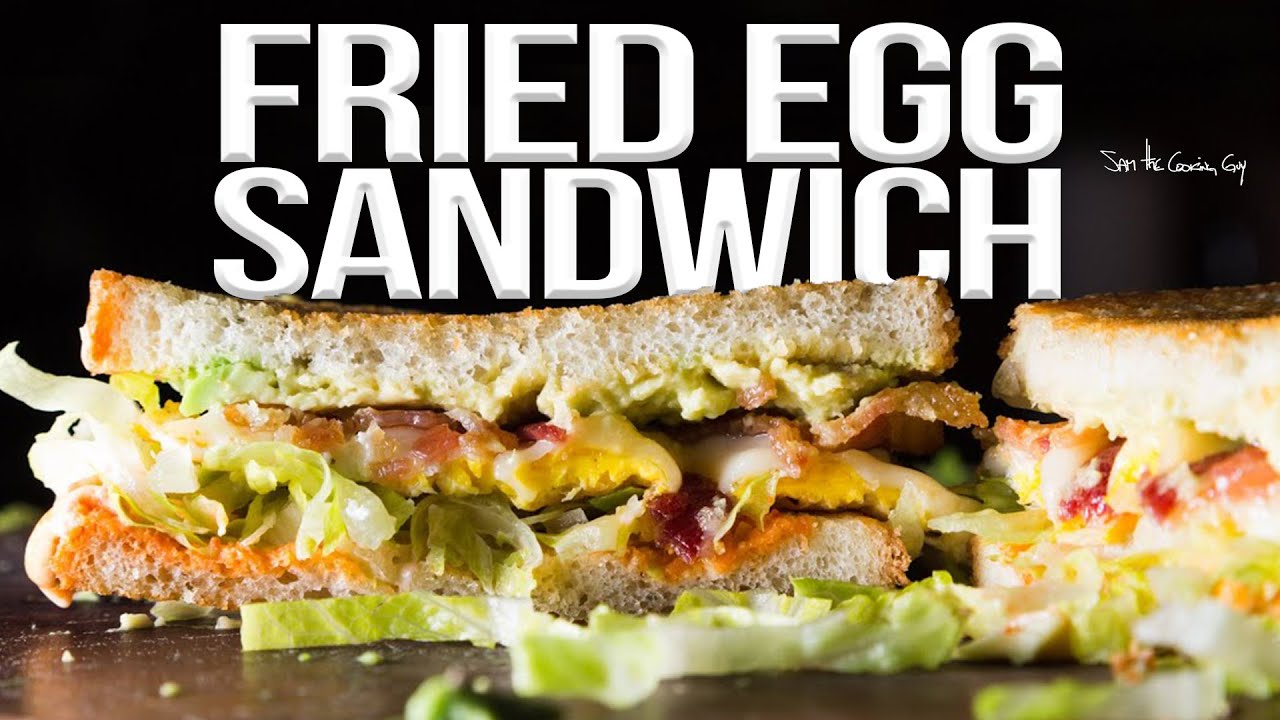 The World's Best Fried Egg Sandwich Recipe | SAM THE COOKING GUY