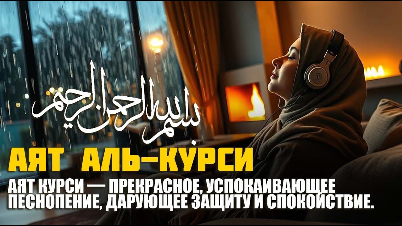 Трогательное и красивое чтение Аят аль-Курси — сильная защита от джиннов, зла и тревог