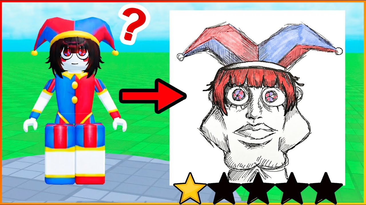 Draw Me Roblox. TROLL MODE !