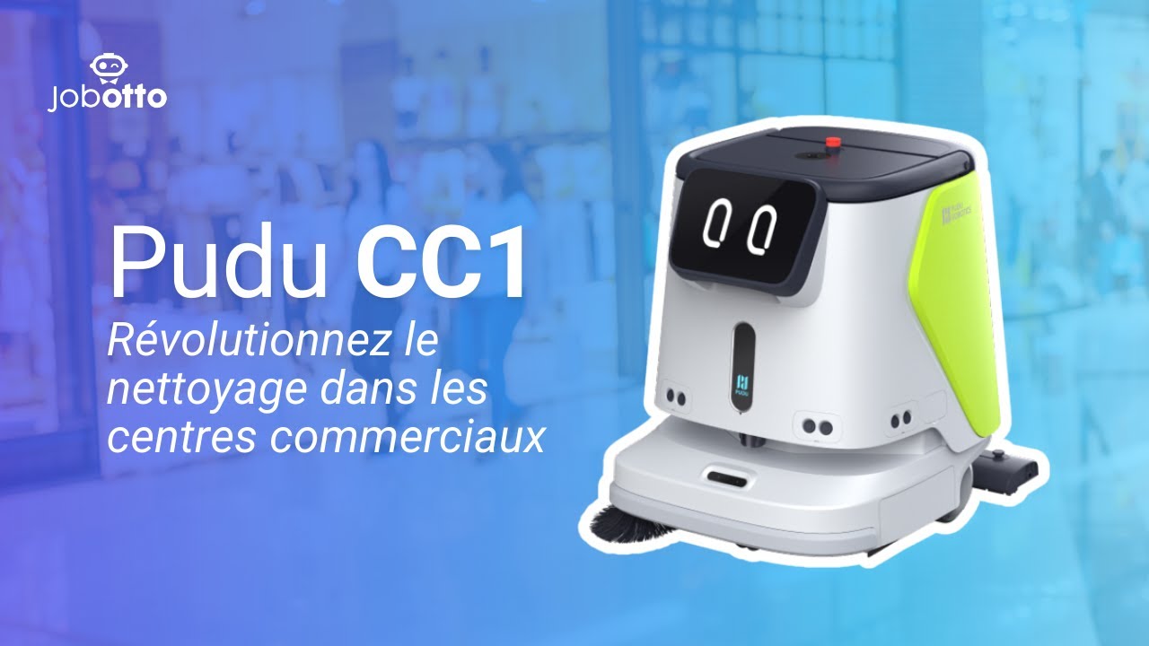Découvrez Pudu CC1 : Le Robot de Nettoyage Intelligent pour Centres Commerciaux ! 🚀🧼