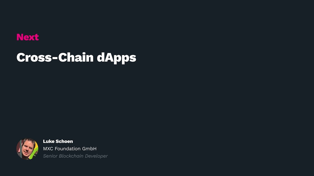 Polkadot Decoded 2021: Cross-Chain dApps