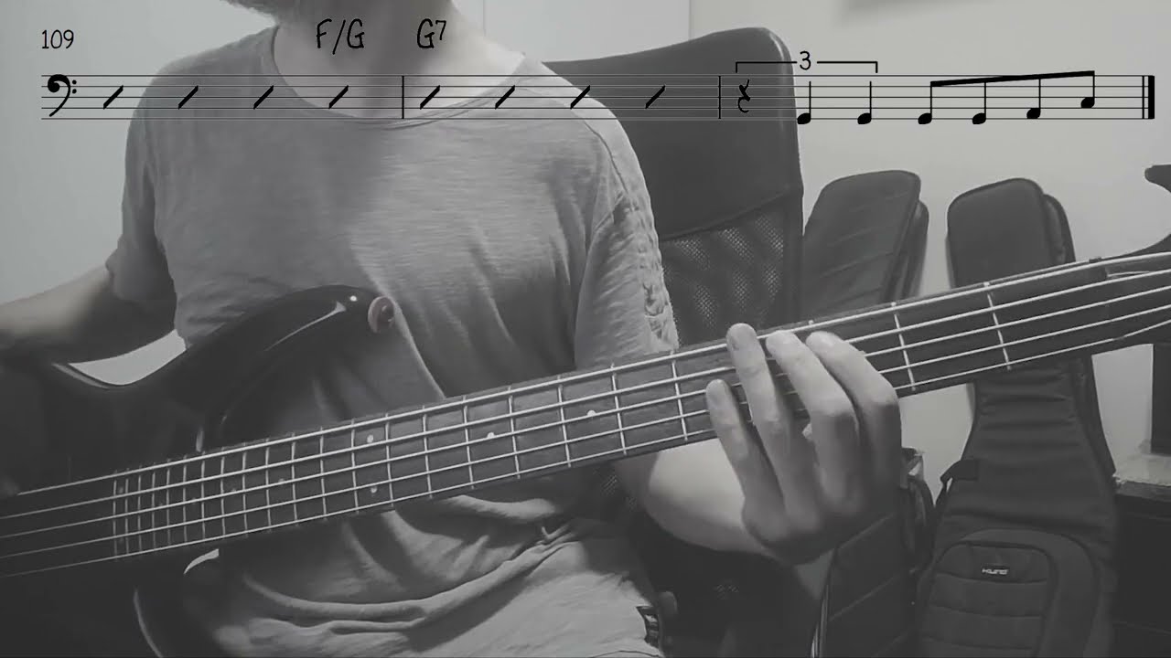 Hay Poder - Marcos Witt (Bass cover/Cover de bajo) + partitura