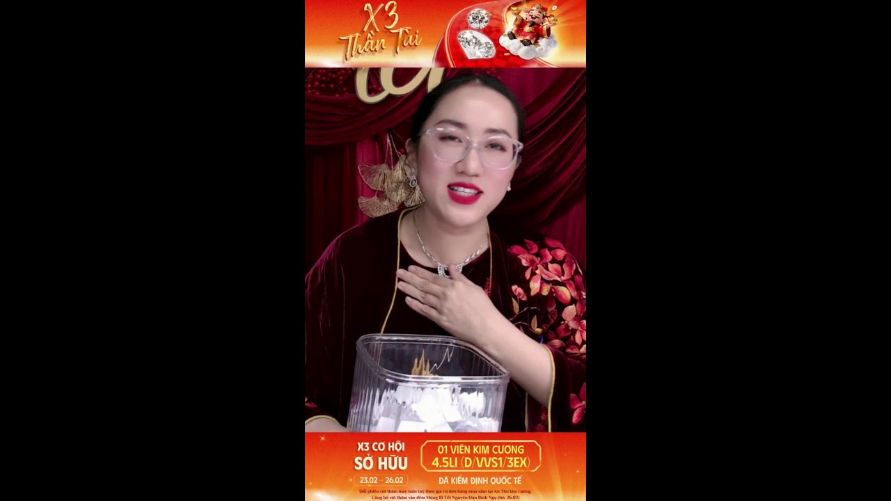 🌸 KHAI XUÂN BÍNH NGỌ - PHÚ PHÁT LỘC TÀI CÙNG AN THƯ KIM CƯƠNG 🌸