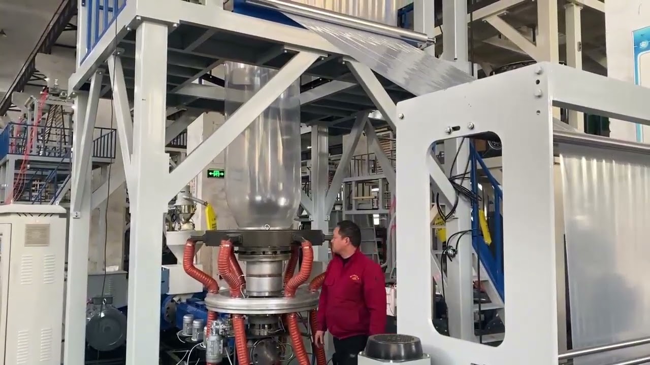 SJ90-1500 High Speed Film Blowing machine