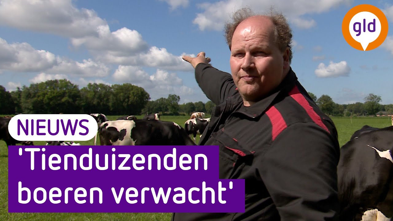Massaal boerenprotest in Stroe gaat officieel door