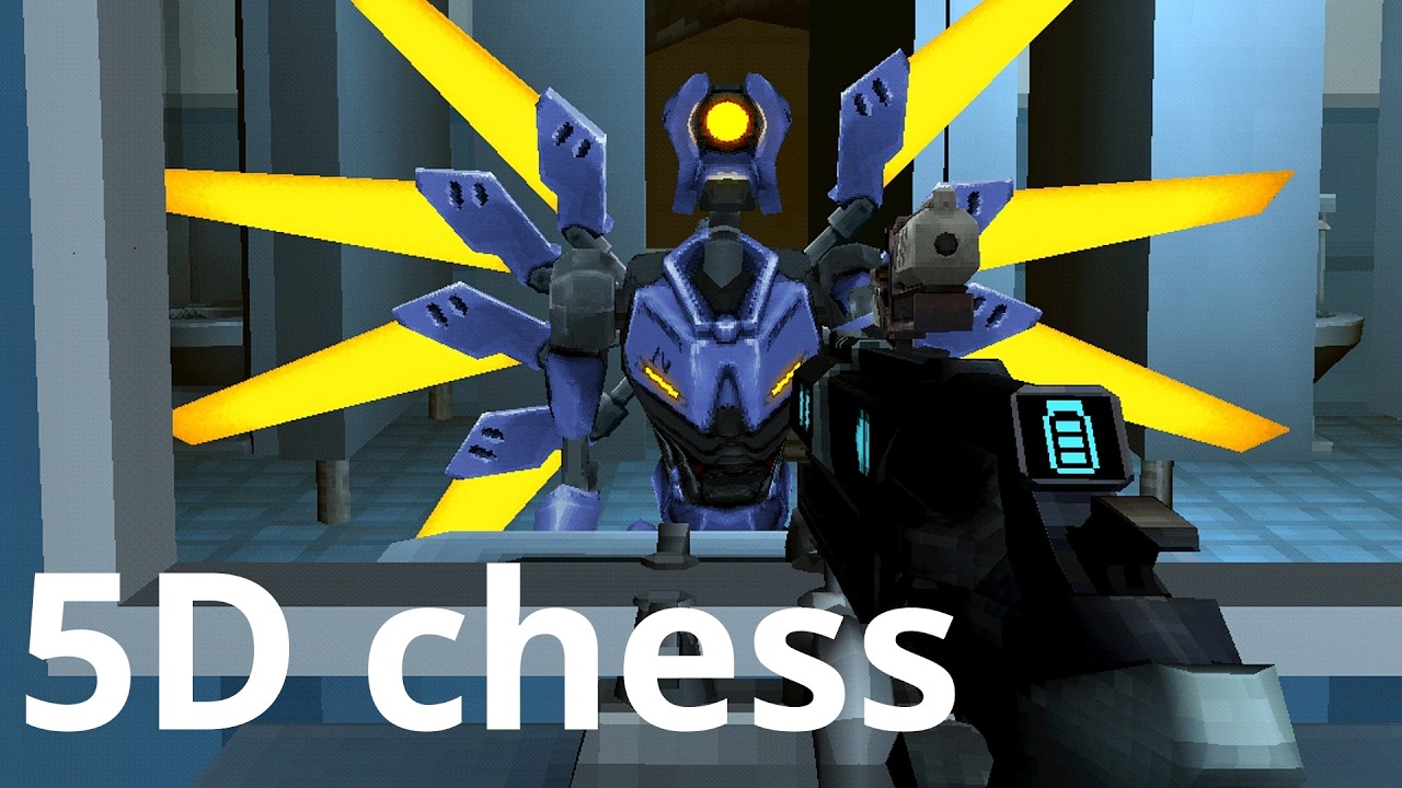 they added 5d chess to ultrakill wtf (fraud)