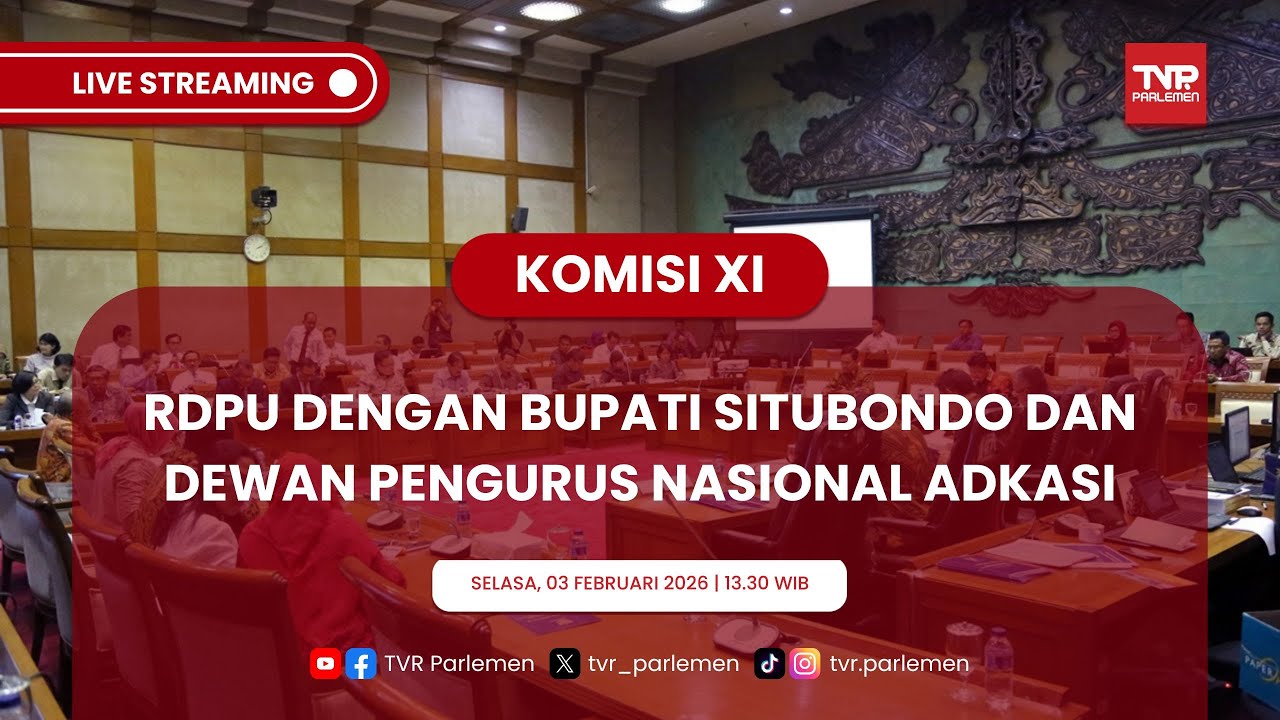 KOMISI XI DPR RI RDPU DENGAN BUPATI SITUBONDO DAN DEWAN PENGURUS NASIONAL ADKASI