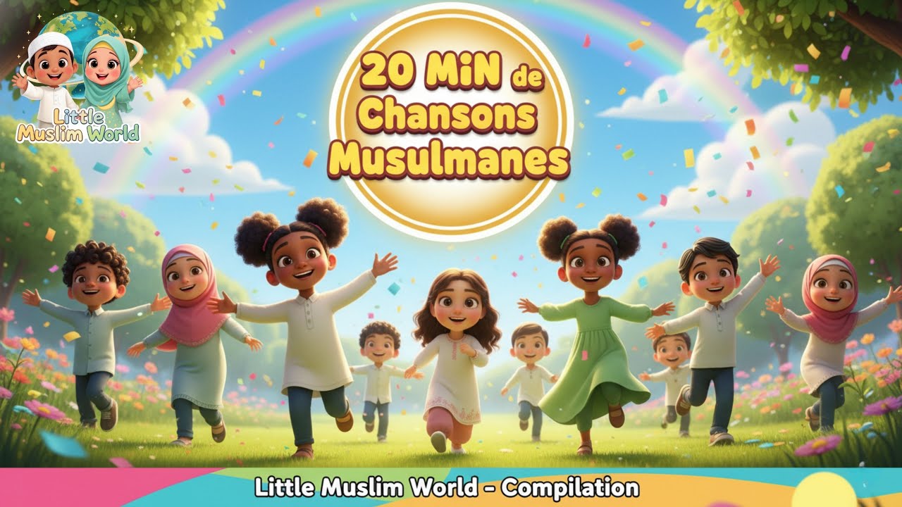 🎵 Dans la ferme d’Ibrahim 🐄 | 20 min Compilation  | Little Muslim World