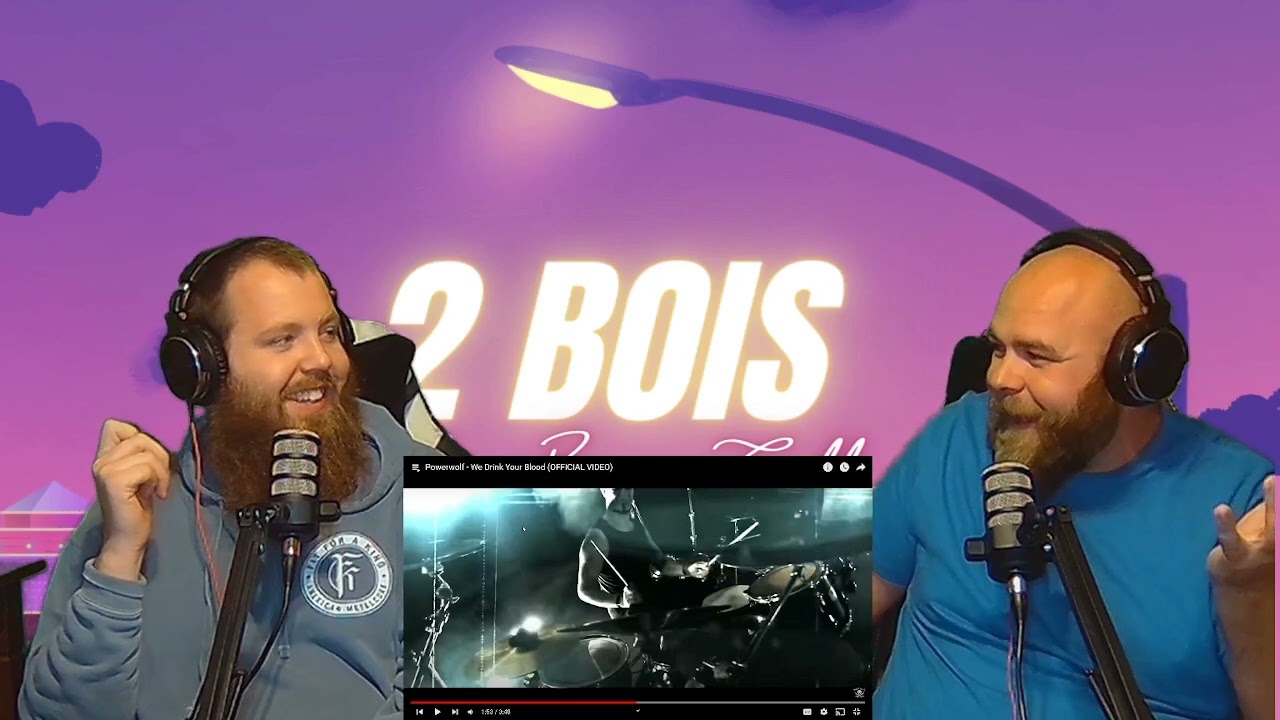 Powerwolf - We Drink Your Blood | 2B1B Halloween Special! Reaction + Review (Comment Request!)