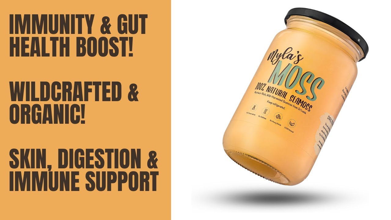 Myla’s Moss Organic Sea Moss Gel | Wildcrafted Irish Moss for Immunity, Gut Health & Skin - Review