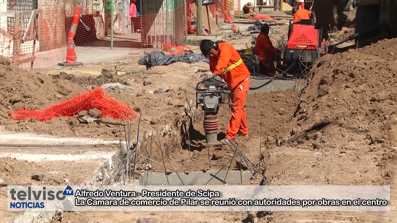 3.3.2026 - SCIPA SE REUNIÓ CON AUTORIDADES POR OBRAS EN EL CENTRO - TELVISO NOTICIAS