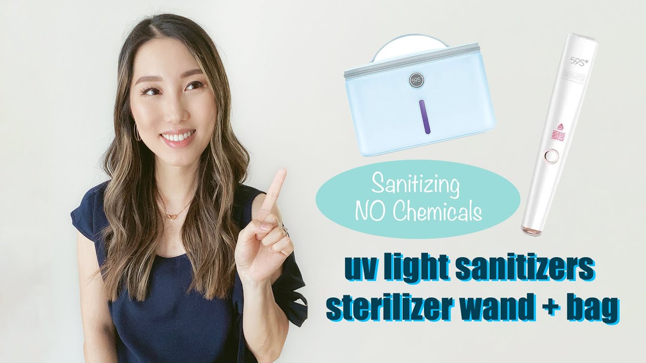Sanitizing without Chemicals!!! I Tried UV Light Sterilizer Wand & Bag | 59S Sterilization Review