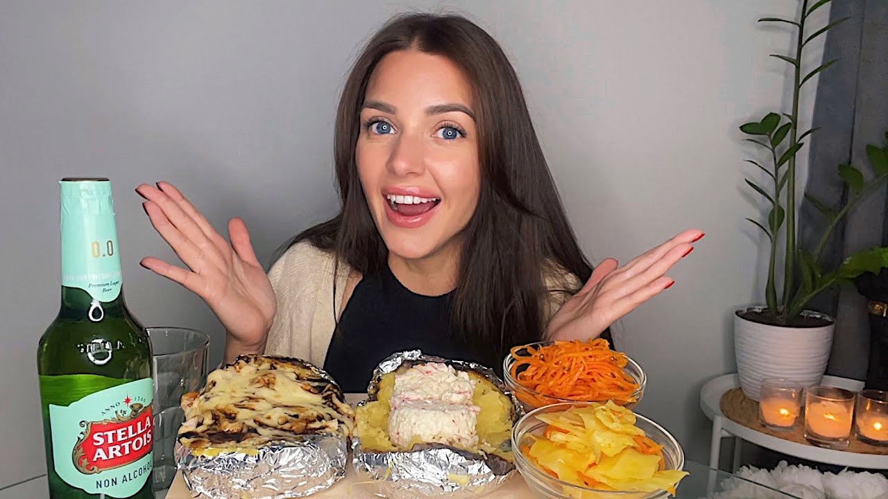 Я ПРЫГНУЛА С МОСТА 207м😱 +видео скалолазания МУКБАНГ крошка-картошка пиво MUKBANG potato beer