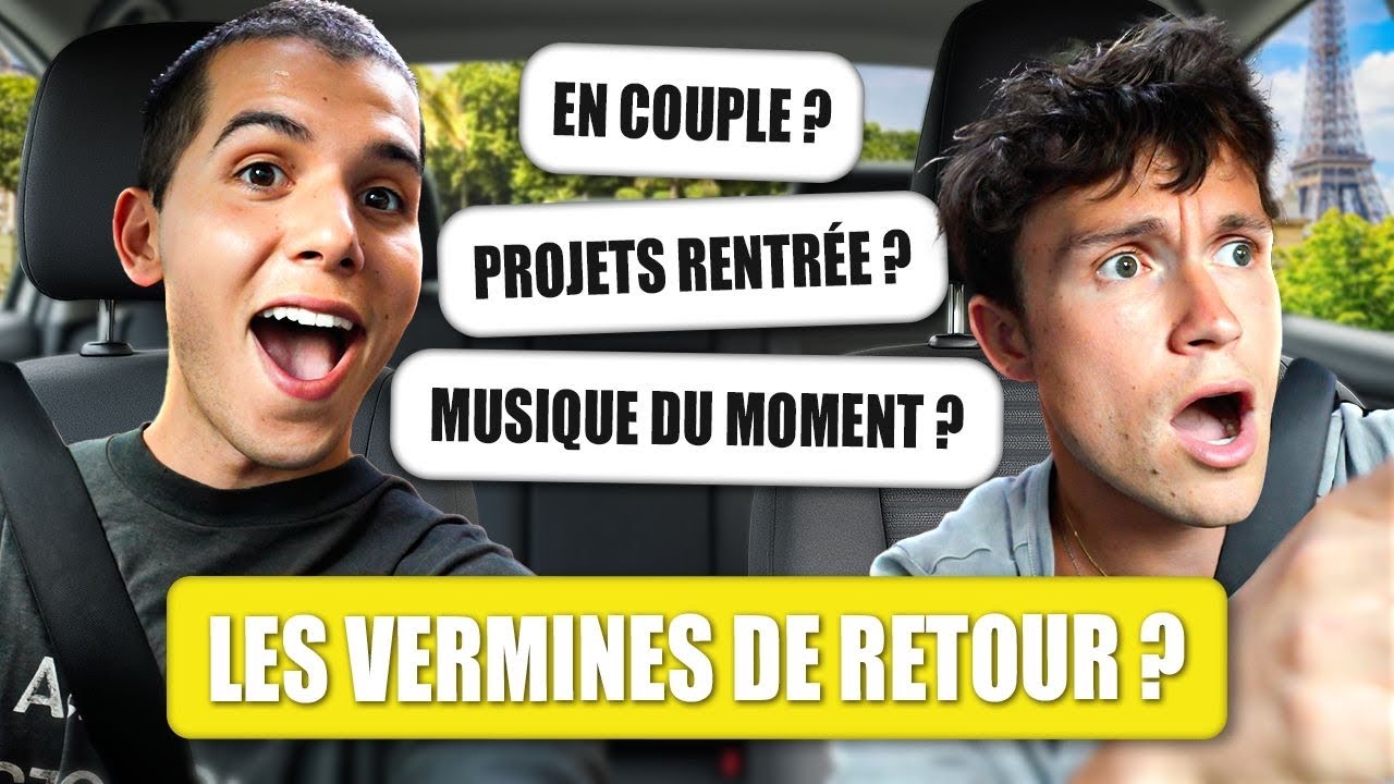 CARPOOL KARAOKE avec Jules ! On parle amour, travail, projets...