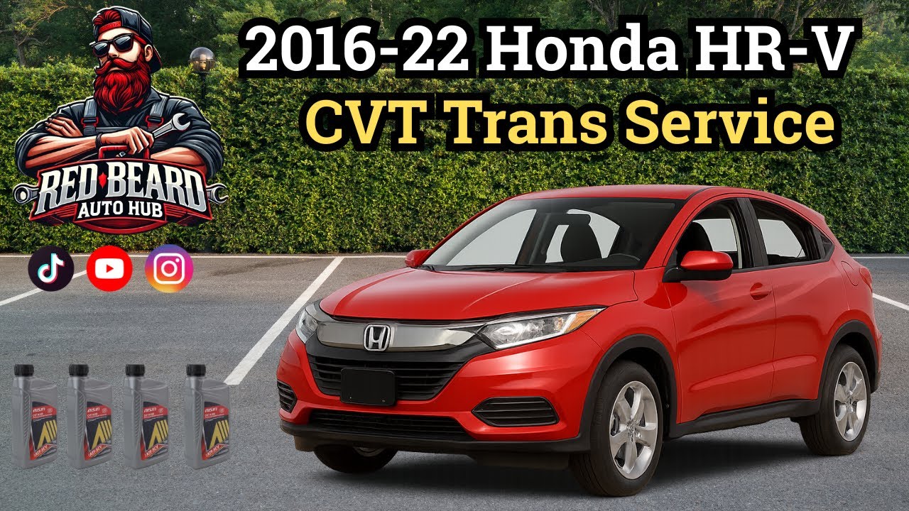 Замена трансмиссионной жидкости в вариаторе Honda HR-V 2016-2022. Сделай сам.