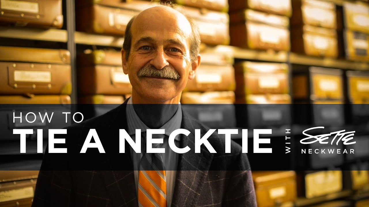 How to Tie Sette Necktie - COME LEGARE UNA CRAVATTA