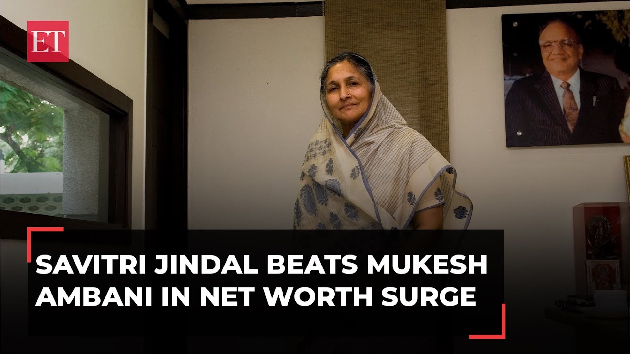India's richest woman Savitri Jindal made double the money Ambani did in 2023