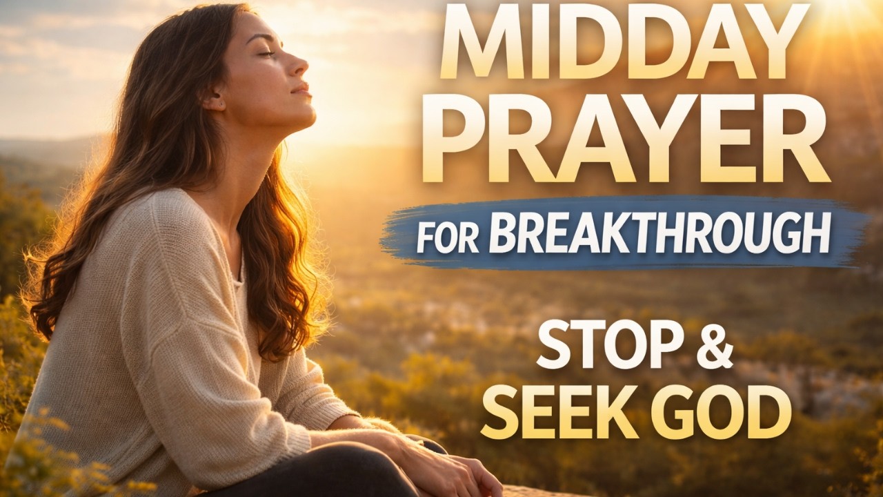 Midday Prayer for Strength & Breakthrough | Be Still and Let God Fight for You