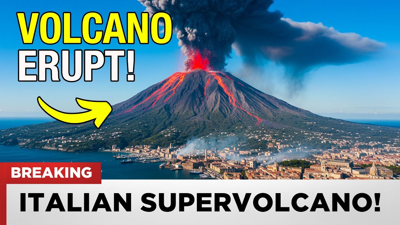 1 MINUTE AGO: Italy's Supervolcano Just Cracked - Half Million People Have Minutes to Escape