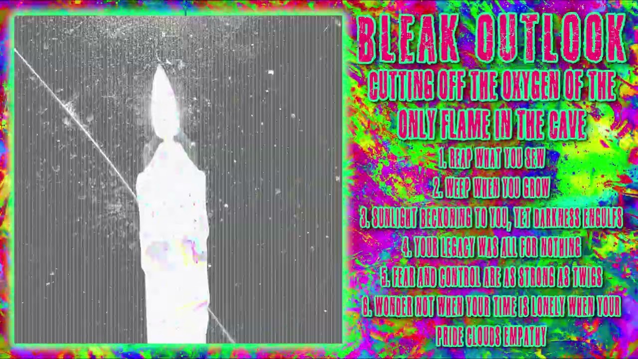Bleak Outlook - Cutting off the Oxygen of the Only Flame in the Cave [Full Album] (Harsh Noise)