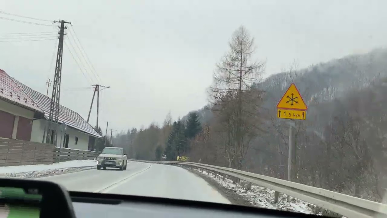 #Zima . Powrót ze Szczawnicy do Krakowa 1.02.2026