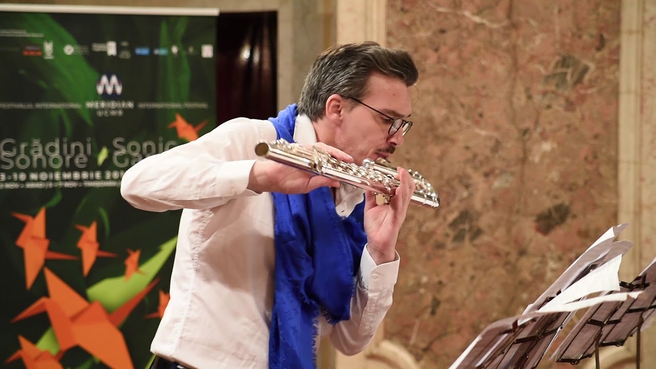 Carmen Cârneci: ...une main immense | Mario Caroli, flute