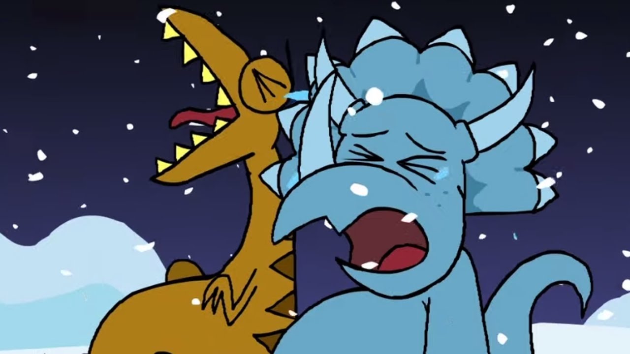 Cold Dinosaurs | Funny Cartoon | Beano Toons