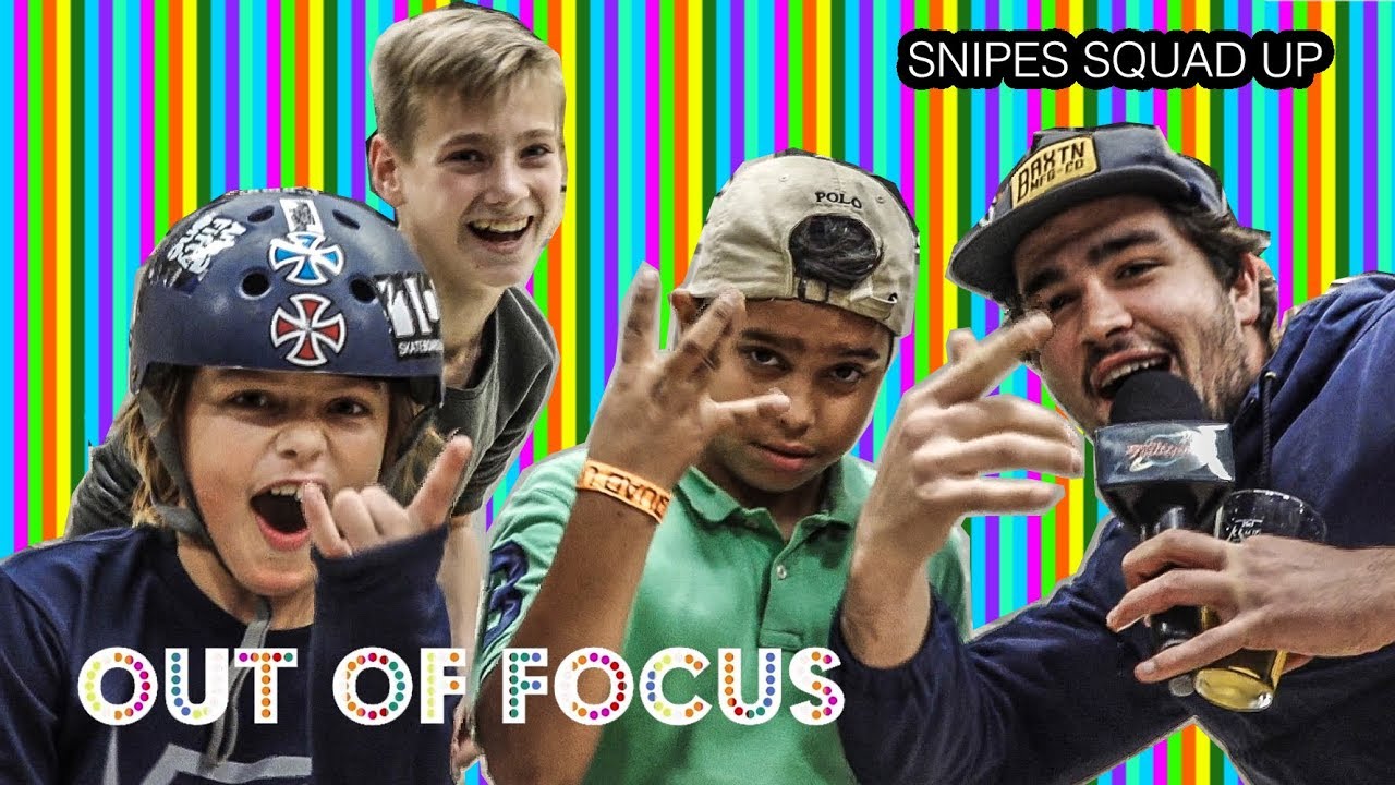 Out of Focus:  Snipes #SquadUp (Rob Maatman, Shajen Willems, Kevin Tshala)