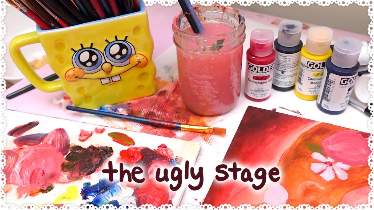 The Ugly Stage of a Painting