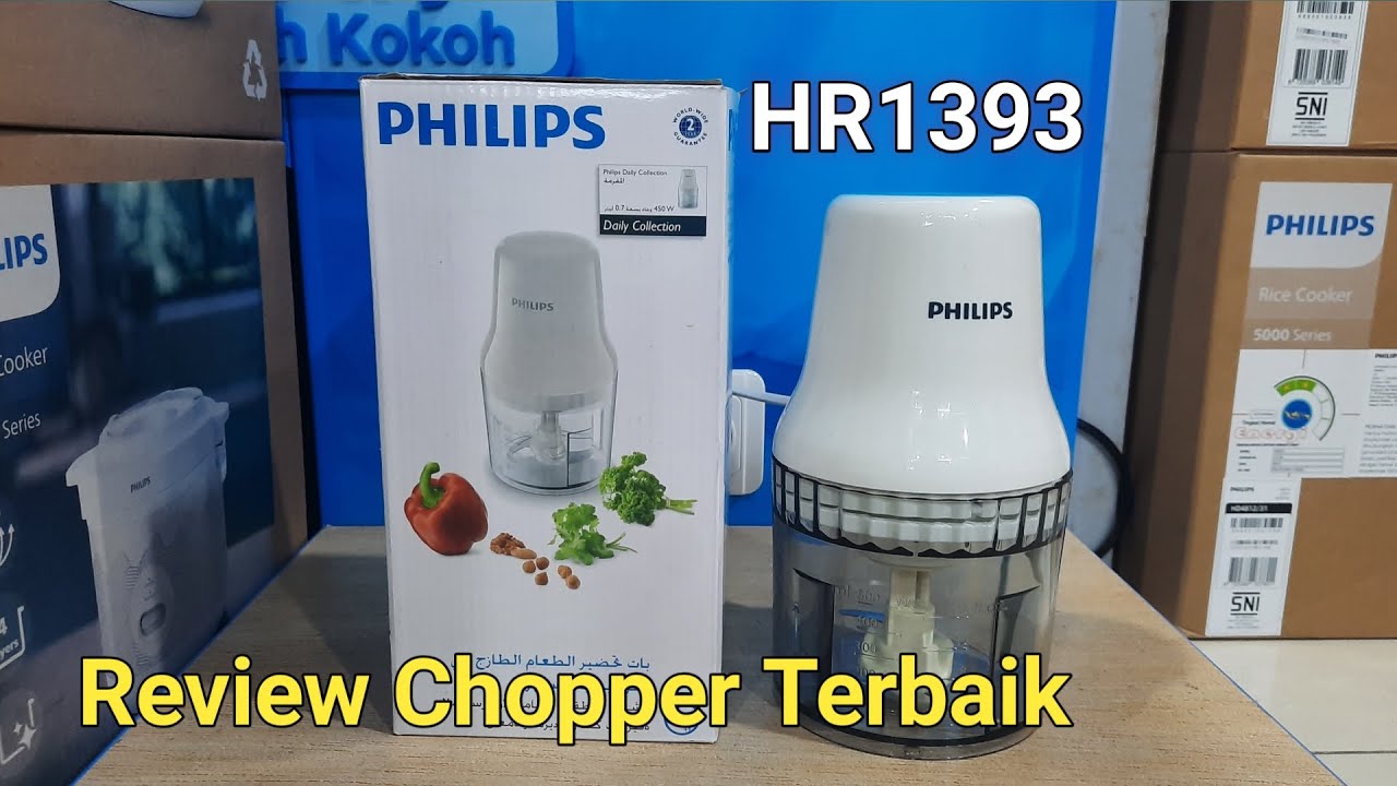 Cuma Tekan Atas, Langsung Halus! Philips HR1393 Cocok Buat Dapur Cepat