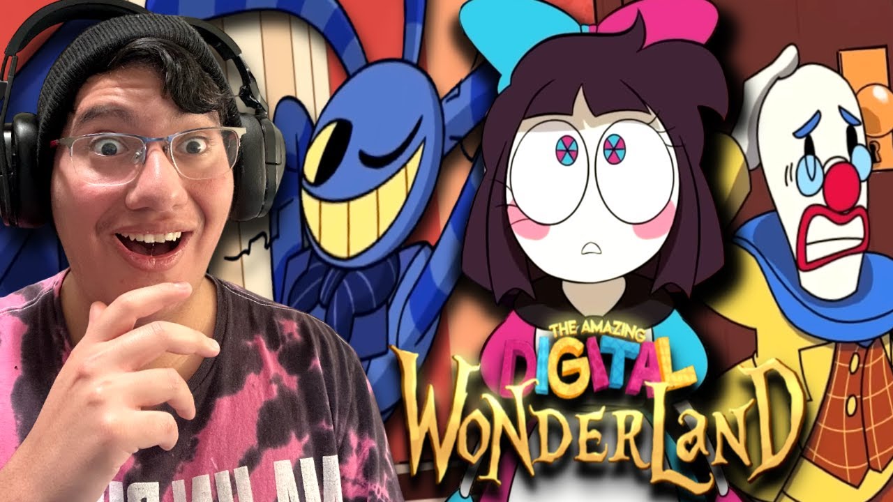 ALICE & WONDERLAND BUT IT'S TADC!! || The Amazing Digital Wonderland [OFFICIAL TRAILER] REACTION