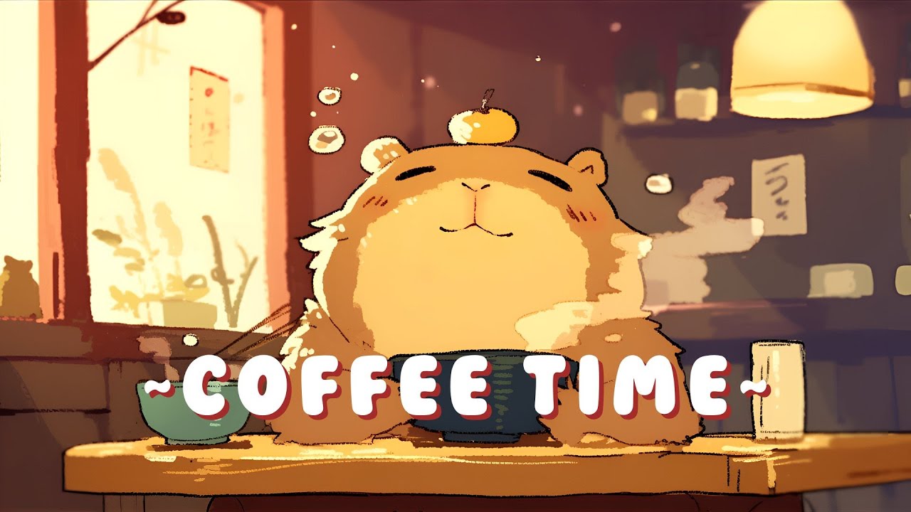 [Long Session] Capybara Music Corner - Calming Beats & Melodies ~ Relaxing Vibes ~ 🦫 ✨ 🌙 | Sleep Aid