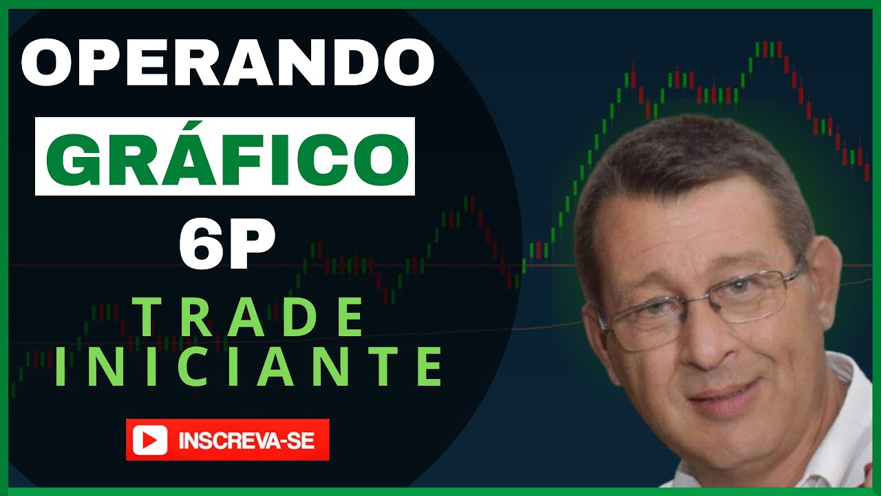 OPERANDO GR&Aacute;FICO 6P - DAY TRADE INICIANTE PARA D&Oacute;LAR.