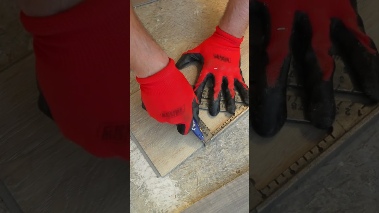 How to Install Luxury Vinyl Floor Planks FAST! #diy #floor #homeimprovement #home