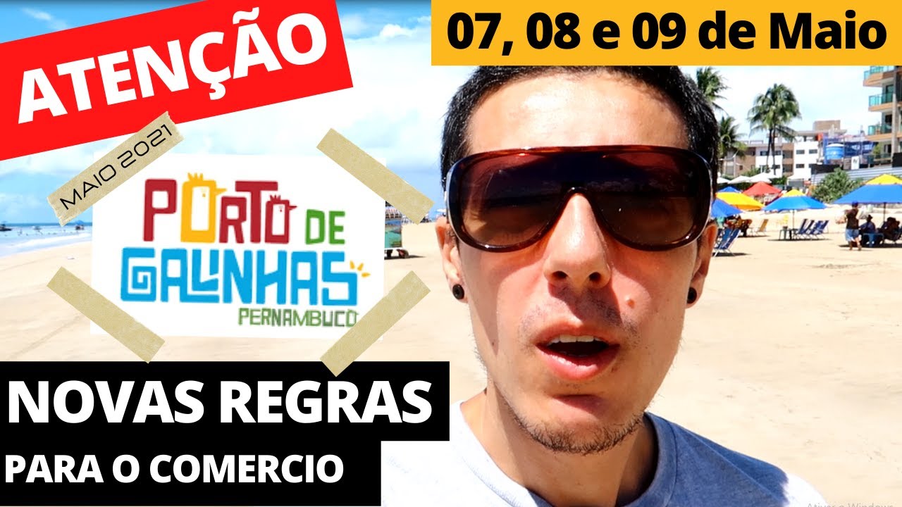 Novas Regras Para o Comercio de Porto de Galinhas