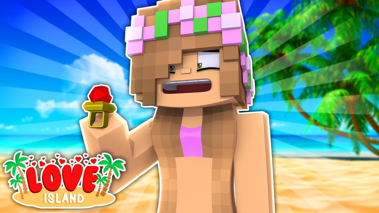 LITTLE KELLY GETS ENGAGED ON THE ISLAND? Minecraft Love Island
