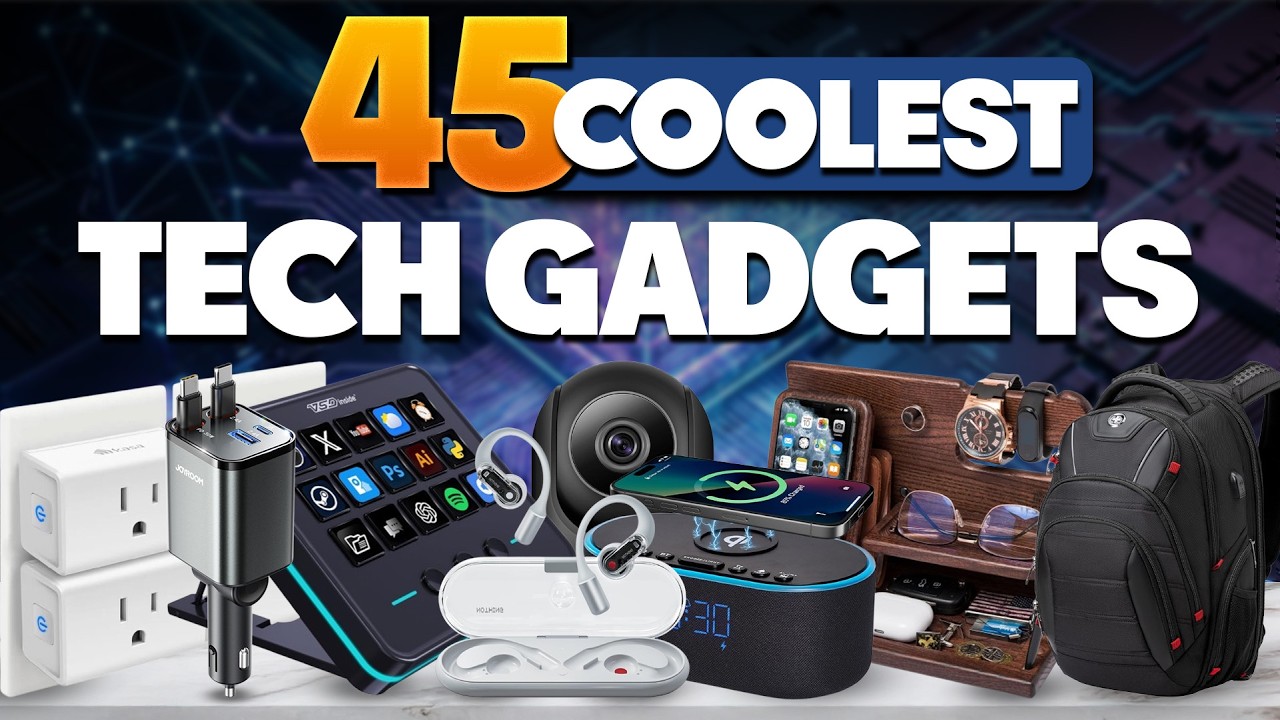 45 Coolest Amazon Tech Gadgets You Need Right Now!