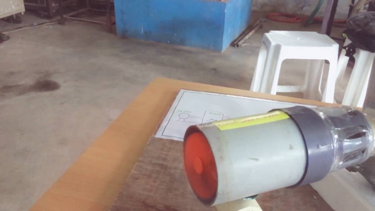 WORKING MODEL OF FORCED DRAFT FAN SYSTEM