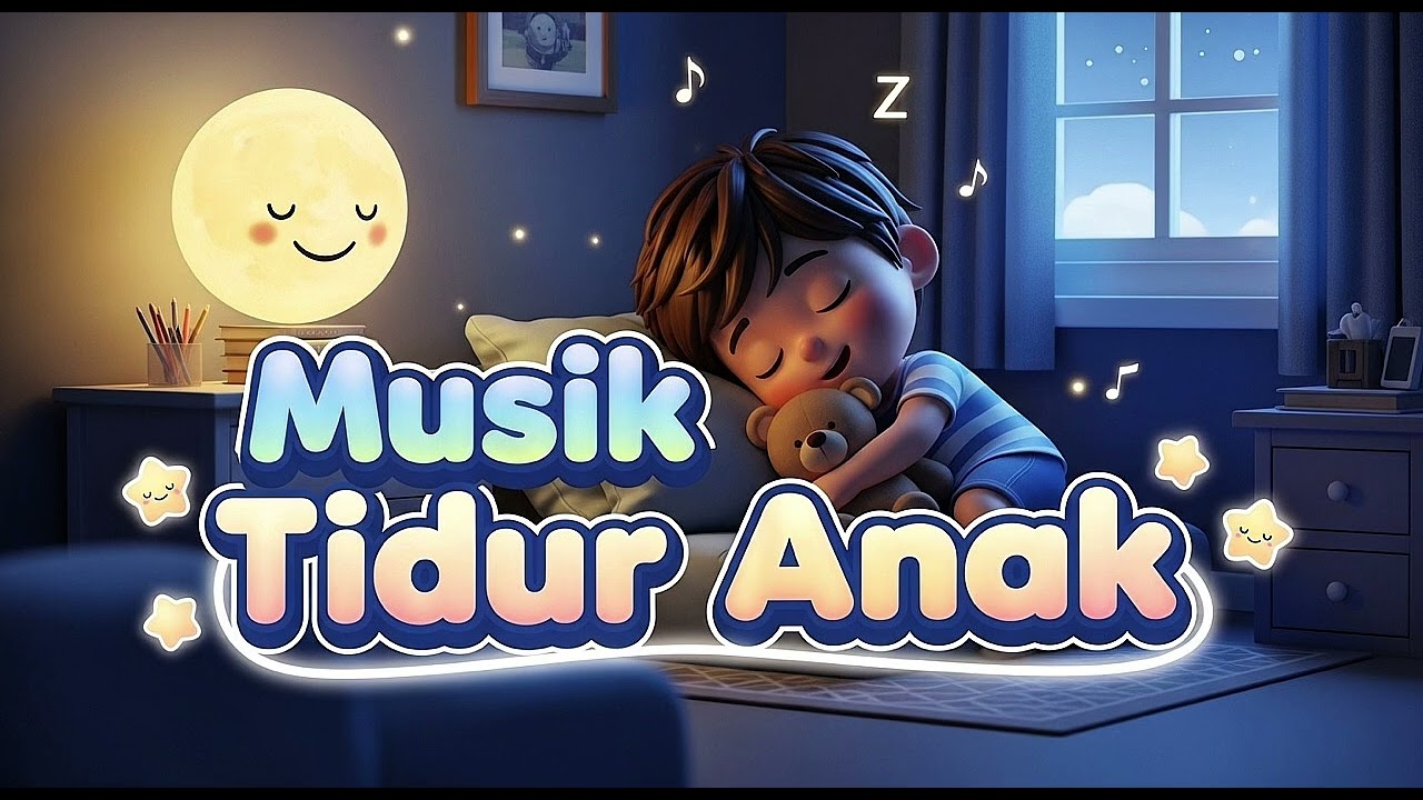 Musik Pengantar Tidur Bayi 💤 | Musik Tenang untuk Tumbuh Kembang & Otak Cerdas 👶