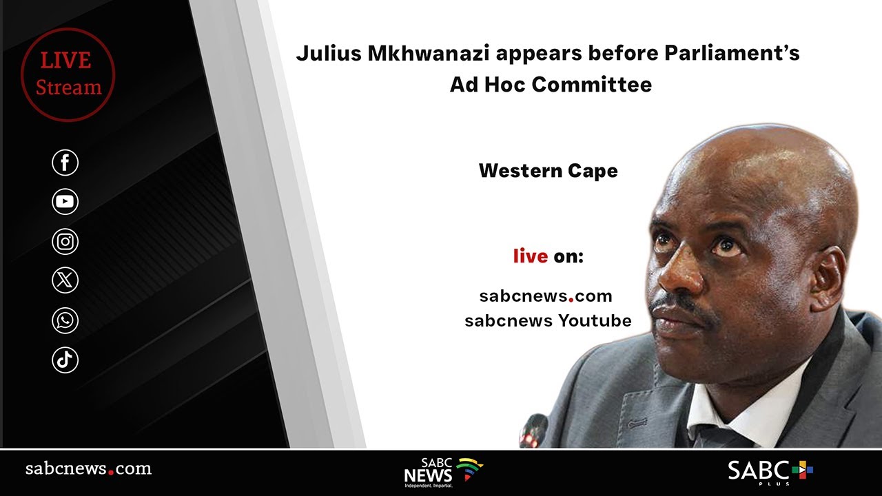 Julius Mkhwanazi appears before Parliament’s Ad Hoc Committee | 22 January 2026