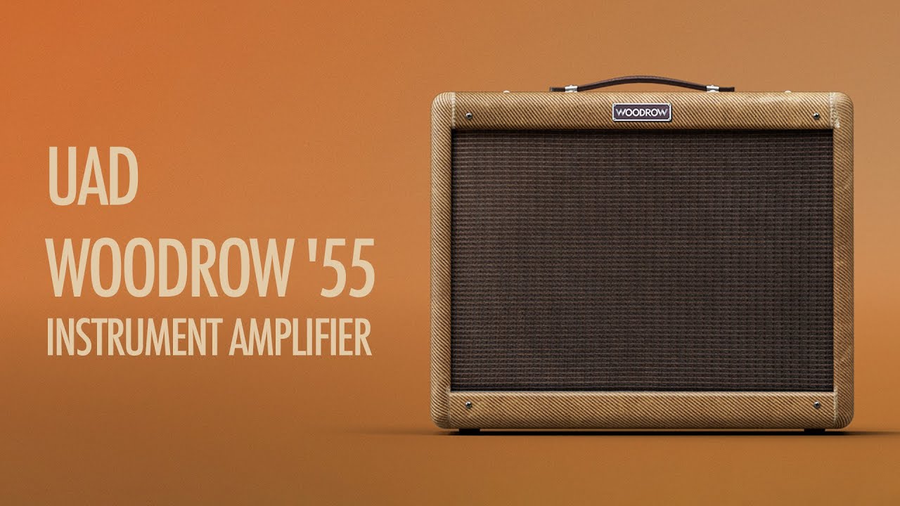 The Sounds Of UAD Woodrow '55 Instrument Amplifier (No Talking)